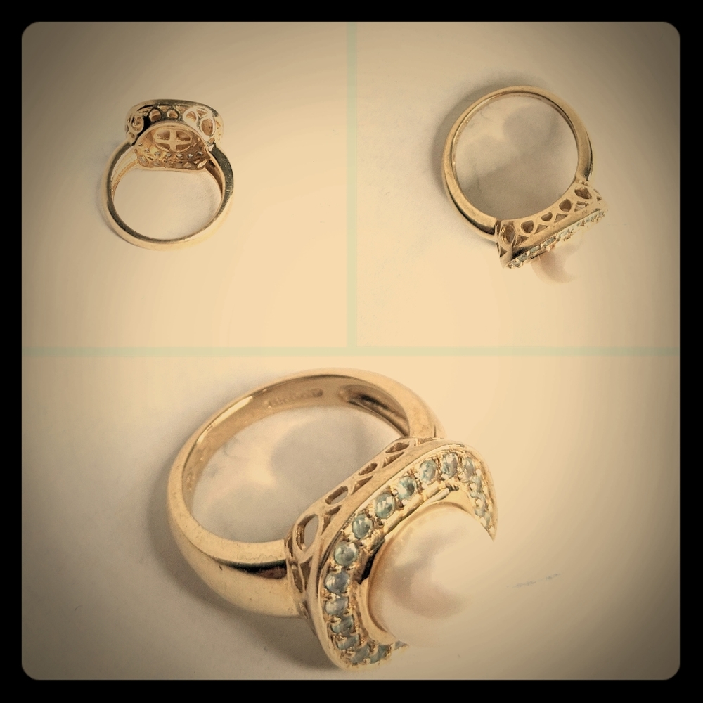 Thailand 925 Gold Plated Fashion Ring 8